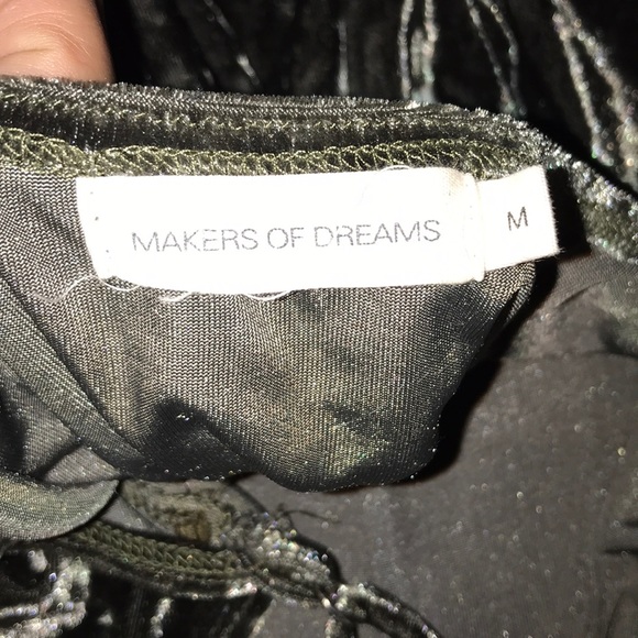 Velvet cross back body suit - Picture 5 of 5